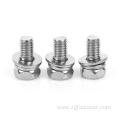 Stainless Steel Cross Recessed Pan Head Screws with Washers